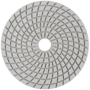 Круг алмазный гибкий шлифовальный АГШК (липучка), влажное шлифование, 100 мм, Р 800 - фото 1