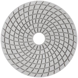 Круг алмазный гибкий шлифовальный АГШК (липучка), влажное шлифование, 100 мм, Р3000 - фото 1