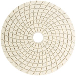 Круг алмазный гибкий шлифовальный АГШК (липучка), влажное шлифование, 125 мм, Р 50 - фото 1