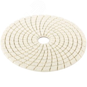 Круг алмазный гибкий шлифовальный АГШК (липучка), влажное шлифование, 125 мм, Р 50 - фото 5