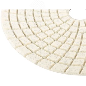 Круг алмазный гибкий шлифовальный АГШК (липучка), влажное шлифование, 125 мм, Р 50 - фото 6