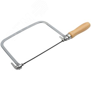 Ножовка по металлу и дереву 175 мм с глубокой рамкой + 5 запасных полотен - фото 4