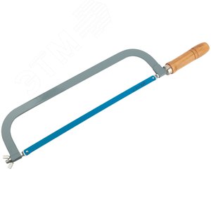 Ножовка по металлу 300 мм, деревянная ручка ''Хобби'' - фото 2