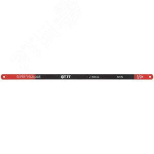 Полотна ножовочные односторонние 300 мм (Super Flex), 10 шт (18 ТPI) 40170 FIT