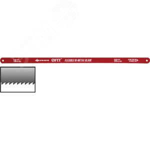 Полотно ножовочное по металлу 300 мм Профи Bi-Metal 18 ТPI (1 шт)