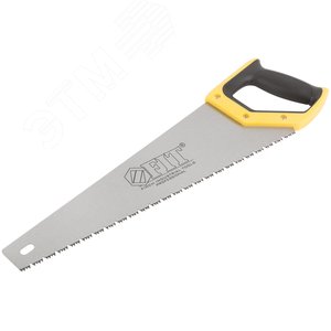 Ножовка по дереву, переменный профиль, каленый зуб, по живой/влажной древесине, Профи 450 мм - фото 2