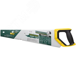 Ножовка по дереву, переменный профиль, каленый зуб, по живой/влажной древесине, Профи 450 мм - фото 3