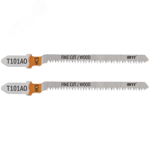Полотна по дереву, HCS, остроконечные зубья, 82/56/1,4 мм (Т101AO),2 шт. - фото 1