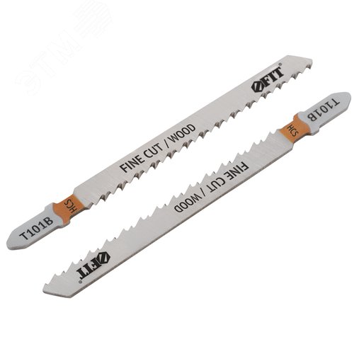 Полотна по дереву, HCS, шлифованные под свободным углом зубья, 100/74/2,5 мм (T101B), 2шт. - фото 2
