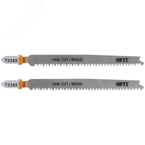 Полотна по дереву, HCS, шлифованные под свободным углом зубья, 116/91 мм, переменный шаг (T234X), 2 шт. - фото 1