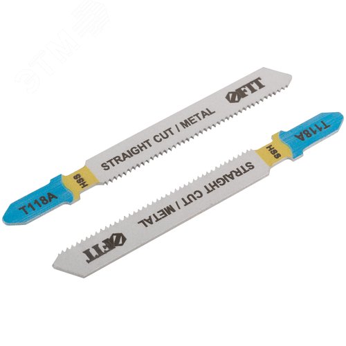 Полотна по металлу, HSS, фрезерованные, волнистые зубья, 76/51/1,2 мм (T118A), 2 шт. - фото 2