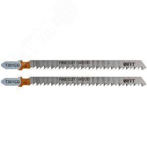 Полотна по дереву, HCS, шлифованные под свободным углом зубья, 116/91/3 мм (T301CD), 2 шт - фото 2