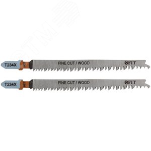 Полотна по дереву, HCS, шлифованные под свободным углом зубья, 116/91 мм, переменный шаг (T234X), 2 шт - фото 2