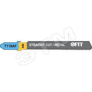 Полотна по металлу, Bimetal, фрезерованные, волнистые зубья, 76/51/1.1 мм (T118AF), 2 шт (40971)