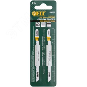 Полотна по металлу, полимерным и эпоксидным материалам, HSS, фрезерованн. зубья, 100/74/3 мм (T227D), 2 шт - фото 2