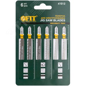 Набор полотен для электролобзика 6 шт (T101BRFx2, T101AOF x2, T101AIF x2) - фото 2