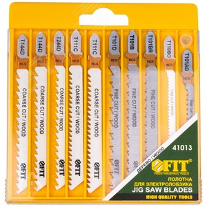 Набор полотен для электролобзика 10 шт(T101D, T111Cx2, T101B, T119BO, T144Dx2, T244D, T101AO, T101BR) - фото 2