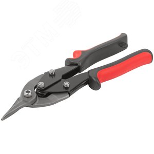 Ножницы по металлу усиленные CrV Профи, прорезиненные ручки, левые 250 мм - фото 2