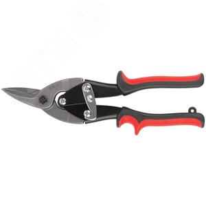 Ножницы по металлу усиленные CrV Профи, прорезиненные ручки, левые 250 мм - фото 6