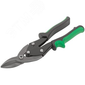 Ножницы по металлу усиленные CrV Профи, прорезиненные ручки, правые 250 мм - фото 2