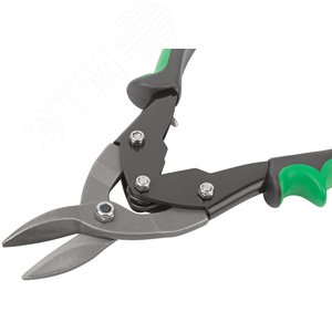 Ножницы по металлу усиленные CrV Профи, прорезиненные ручки, правые 250 мм - фото 5