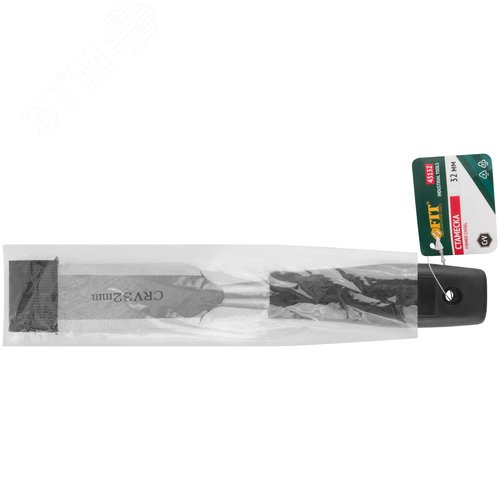 Стамеска с пластиковой ручкой 32 мм - фото 3