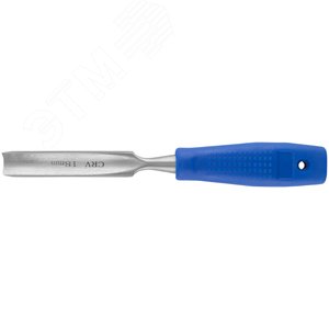 Стамеска полукруглая с пластиковой ручкой 18 мм - фото 1