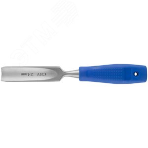 Стамеска полукруглая с пластиковой ручкой 24 мм - фото 1