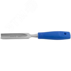 Стамеска полукруглая с пластиковой ручкой 24 мм - фото 4