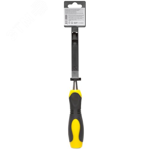 Стамеска Профидвухцветная прорезиненная ручка 6 мм - фото 4