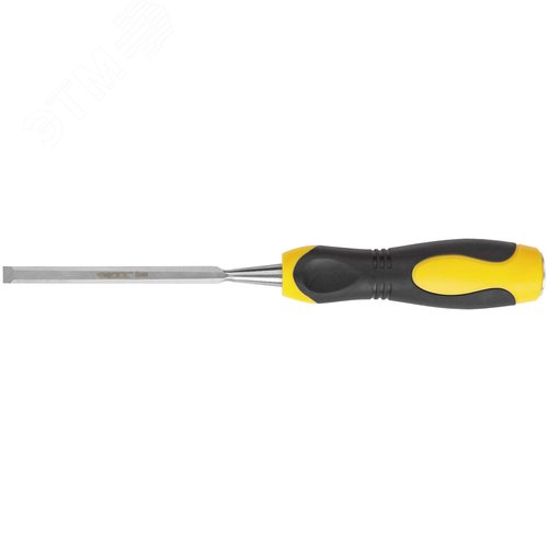 Стамеска Профидвухцветная прорезиненная ручка 8 мм - фото 1