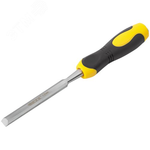 Стамеска ''Профи'', двухцветная прорезиненная ручка 16 мм - фото 2