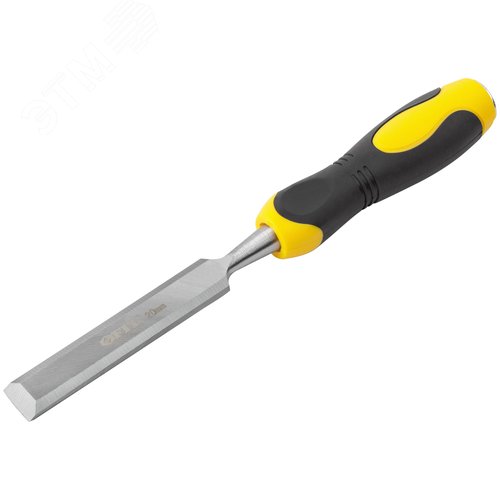 Стамеска Профи, двухцветная прорезиненная ручка 20 мм - фото 2