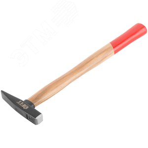 Молоток кованый, деревянная ручка 100 гр - фото 2
