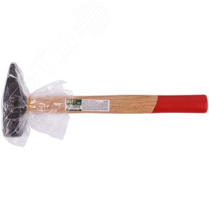 Молоток кованый, деревянная ручка 500 гр - фото 3