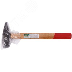 Молоток кованый, деревянная ручка 600 гр - фото 3