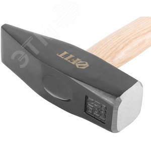 Молоток кованый, деревянная ручка 1000 гр - фото 4