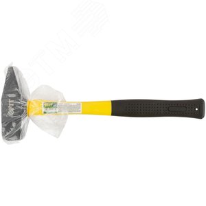 Молоток кованый, фиберглассовая ручка 1000 гр - фото 3