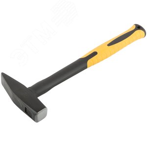 Молоток кованый, фиберглассовая усиленная ручка, Профи 600 гр - фото 2