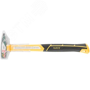 Молоток кованый, фиберглассовая усиленная ручка, Профи 100 гр. - фото 3