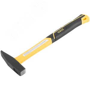 Молоток кованый, фиберглассовая усиленная ручка, Профи 200 гр. - фото 2