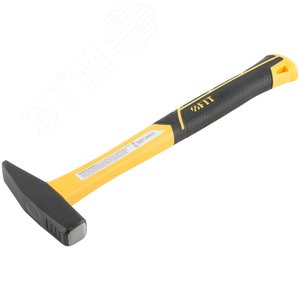 Молоток кованый, фиберглассовая усиленная ручка, Профи 300 гр. - фото 2