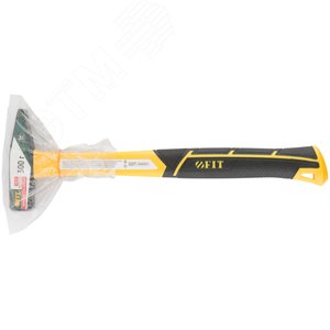 Молоток кованый, фиберглассовая усиленная ручка, Профи 300 гр. - фото 3