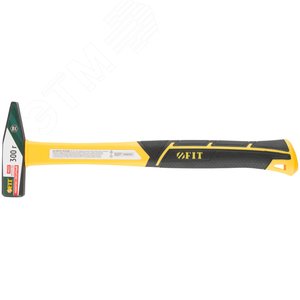 Молоток кованый, фиберглассовая усиленная ручка, Профи 300 гр. - фото 6