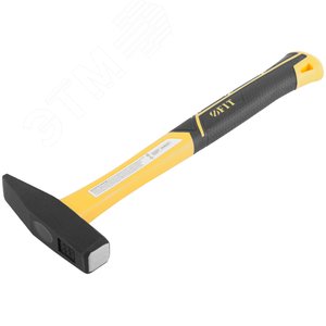 Молоток кованый, фиберглассовая усиленная ручка, Профи 400 гр. - фото 2