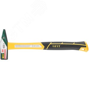 Молоток кованый, фиберглассовая усиленная ручка, Профи 400 гр. - фото 6