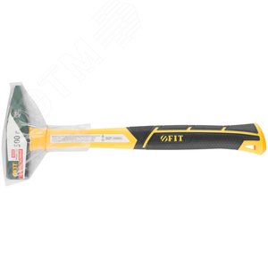 Молоток кованый, фиберглассовая усиленная ручка, Профи 500 гр. - фото 3