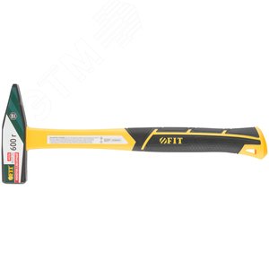 Молоток кованый, фиберглассовая усиленная ручка, Профи 600 гр. - фото 6