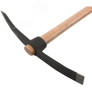 Кирка 1500 гр, деревянная ручка 900 мм - фото 3