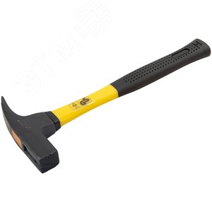 Молоток кровельщика, фиберглассовая усиленная ручка 600 гр - фото 2